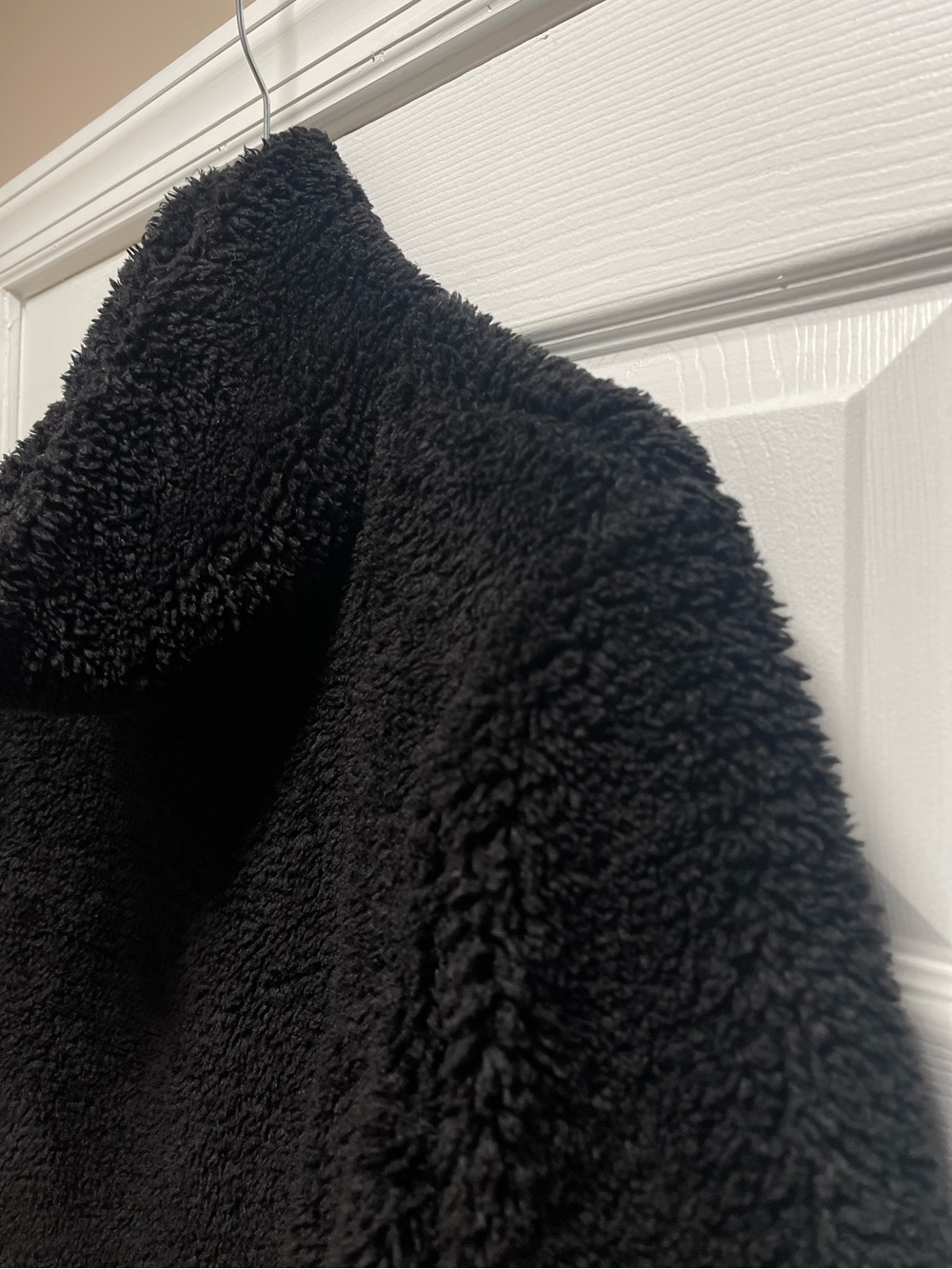Lululemon Warmth Restore Long Cozy Soft Fleece Pullover Black #LW3FIBS Size 4 - Picture 7 of 12